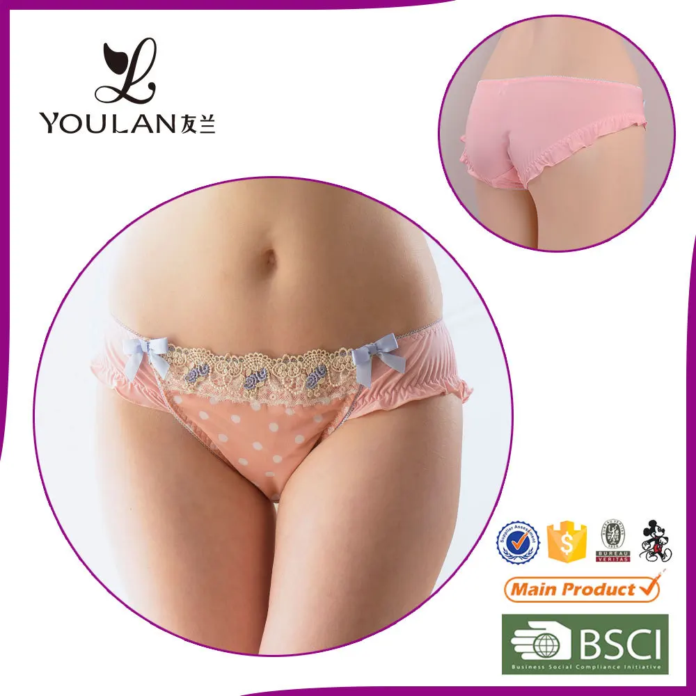 Top Grade High Quality Latest Fashion Young Girl Underwear Panty Models