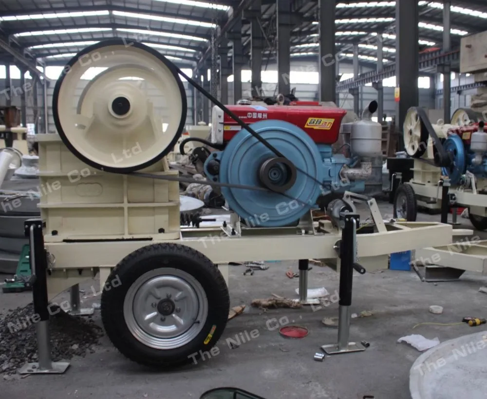 
Hot selling in Africa jaw stone crusher diesel engine granite crusher machine 