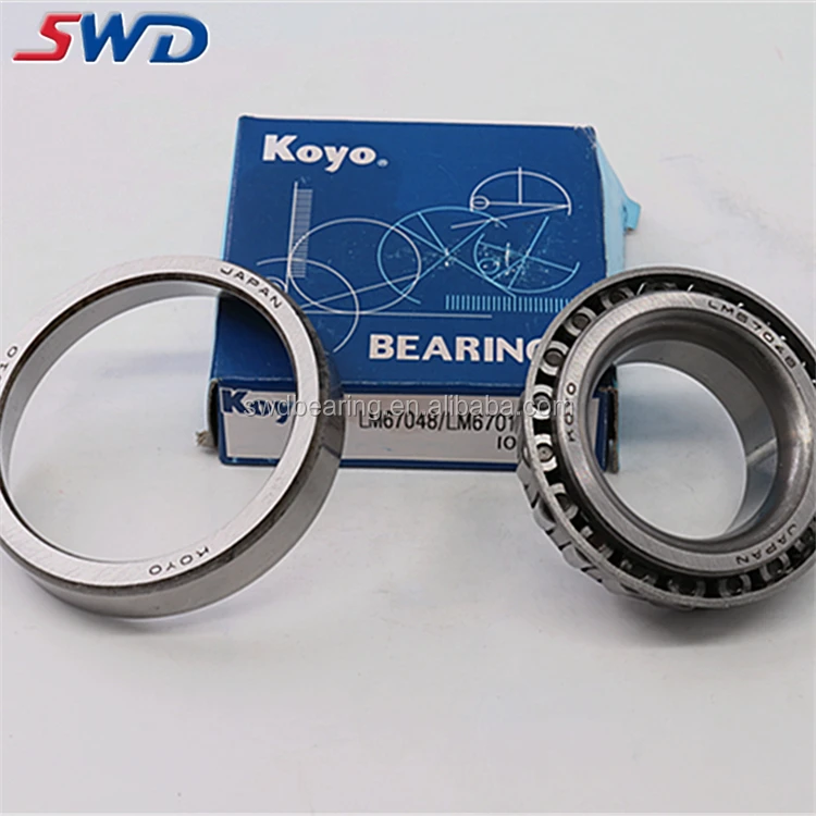 KOYO дюймовый конический ролик LM67048 LM67010 японский колесный