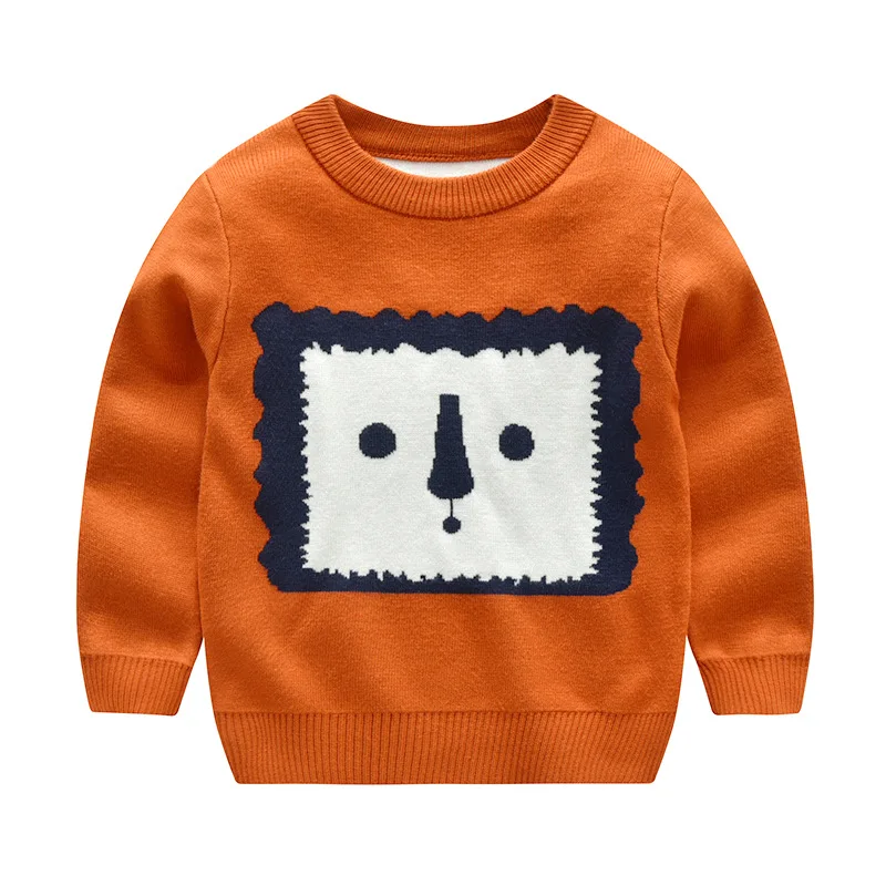 
Children little monsters cartoon kids clothing custom knit baby boys sweater making machine 