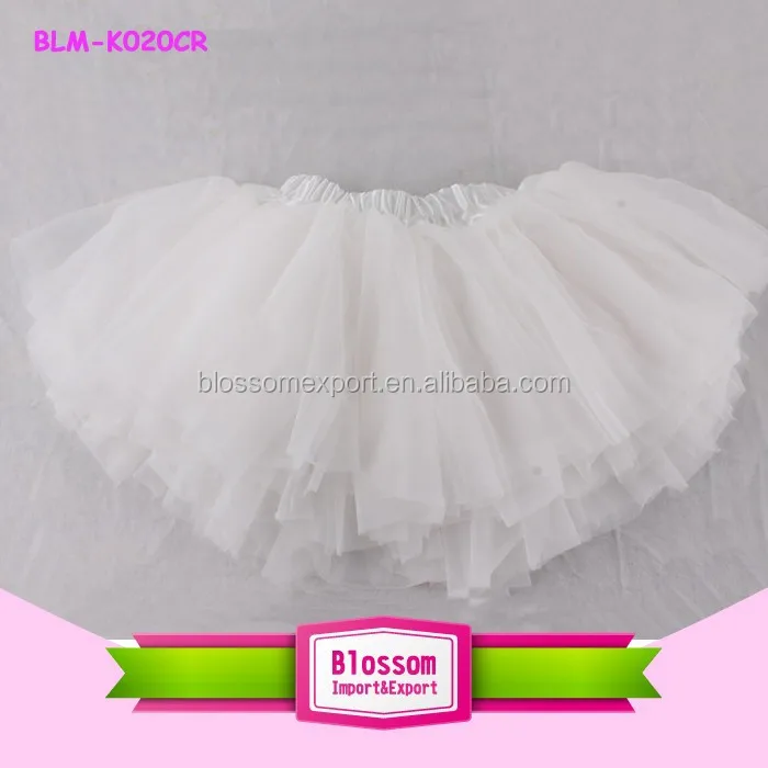 Fashion ivory Tutu Skirt For Baby Girls Cute Girls Tulle with lace ruffle