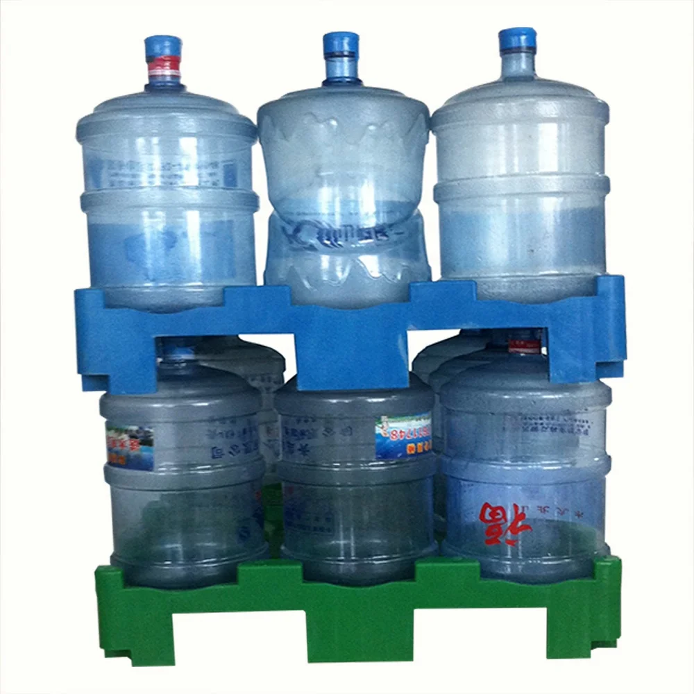 240 Kg Load 12pcs  5 Gallon Bottles Drinking Water Bucket Pallet