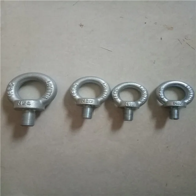 c15 electronic galvanized CE Din580 eye bolt