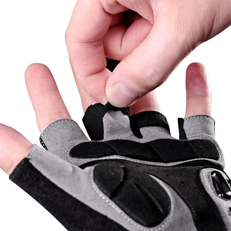 WHEEL UP Breathable Half Finger Gel Padded Sport Gloves Outdoor Bicycle Gym Cycling Gloves