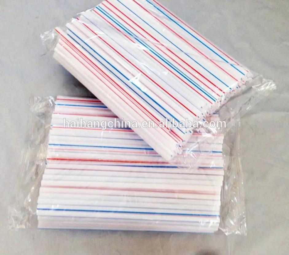 8mm Disposable Automatic Multiple Plastic Drink Straw Packing Machine