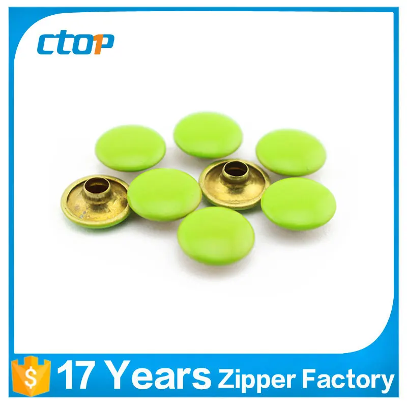 Guangzhou factory garment accessories metal stud jean custom studs decorative rivets metal rivet double cap rivet