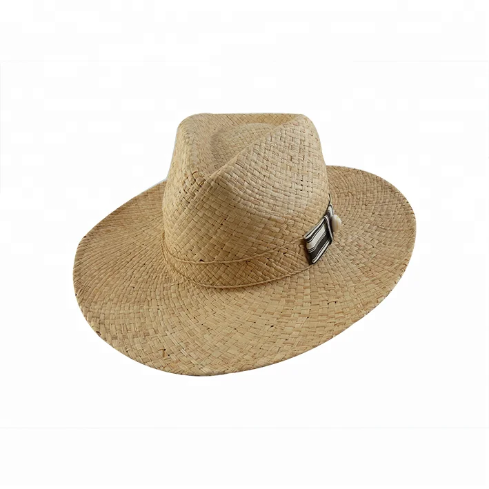 Panama Man Summer Brim Straw hat Fedora Beach Trilby Sun Hats For Male