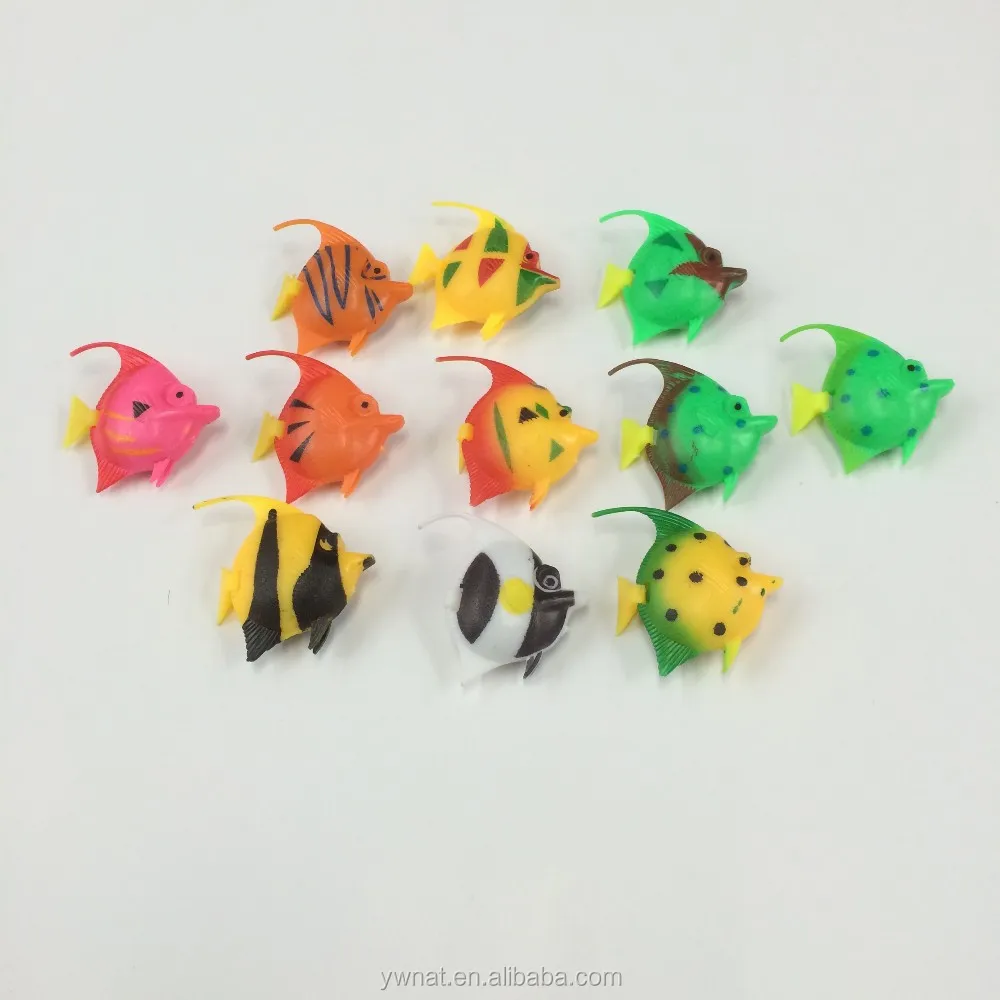 Stock Varieties of decoration plastic aquarium discus fish