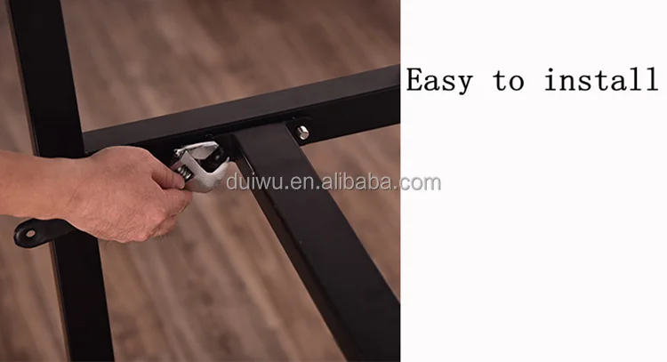 Foshan shunde Quality Assured solid wood long narrow and high bar table