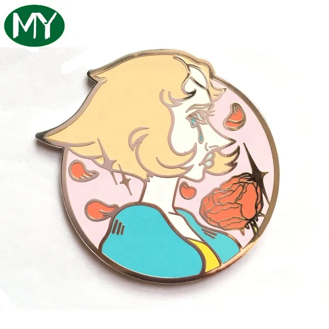 Complex Custom Soft Enamel Pin With Your Own Logo