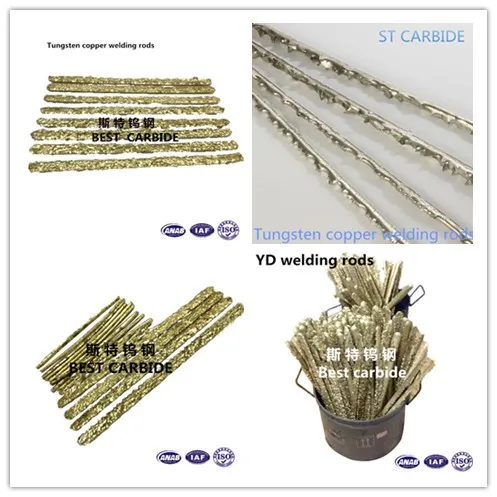 Tungsten Copper Welding Rods/YD Welding Rods