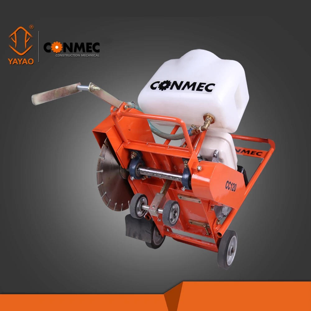 
CONMEC small asphalt pavement cutter CC120 concrete cutting machine with CE 