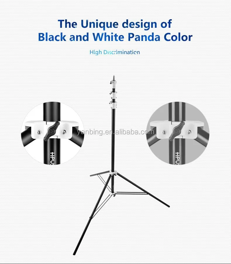]Photography Equipment HPUSN Photo Studio Flexible Detachable Tripod Light Stand 2.2M