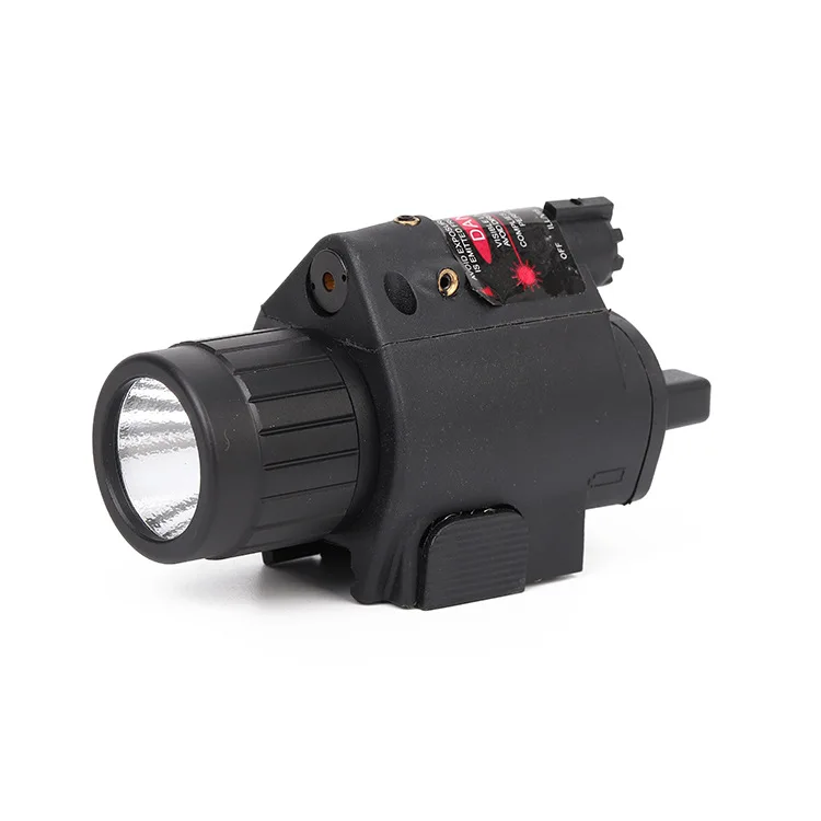 
Hot Sale 2 in 1 Airsoft Hunting CREE LED Tactical 200LM Laser Flashlight Combo/Light 
