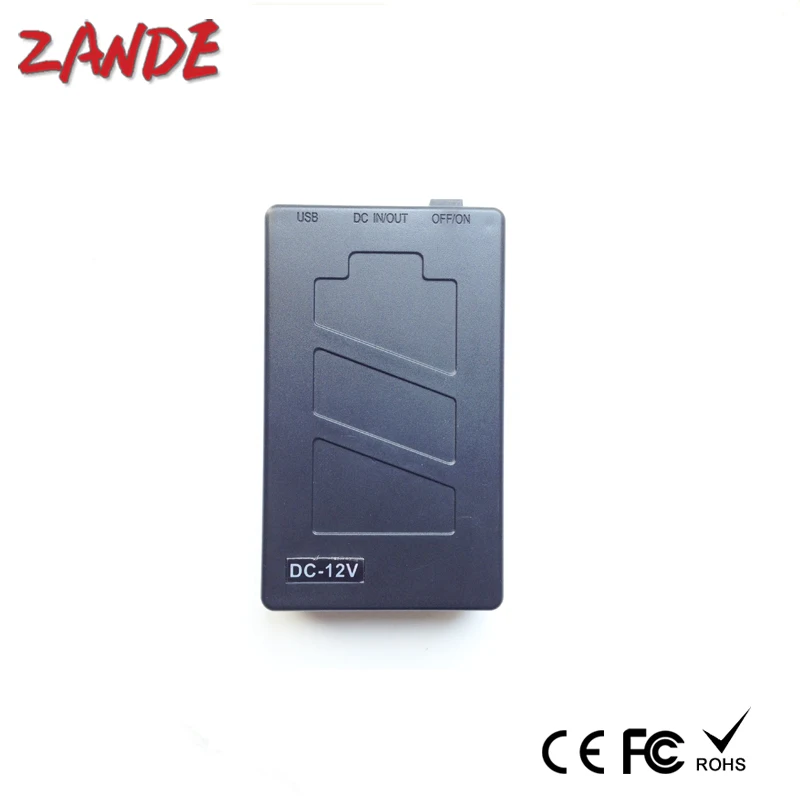 DC 12V 4800mah DC-12480 portable Rechargeable Li-ion Battery power bank for CCTV Camera Led strips