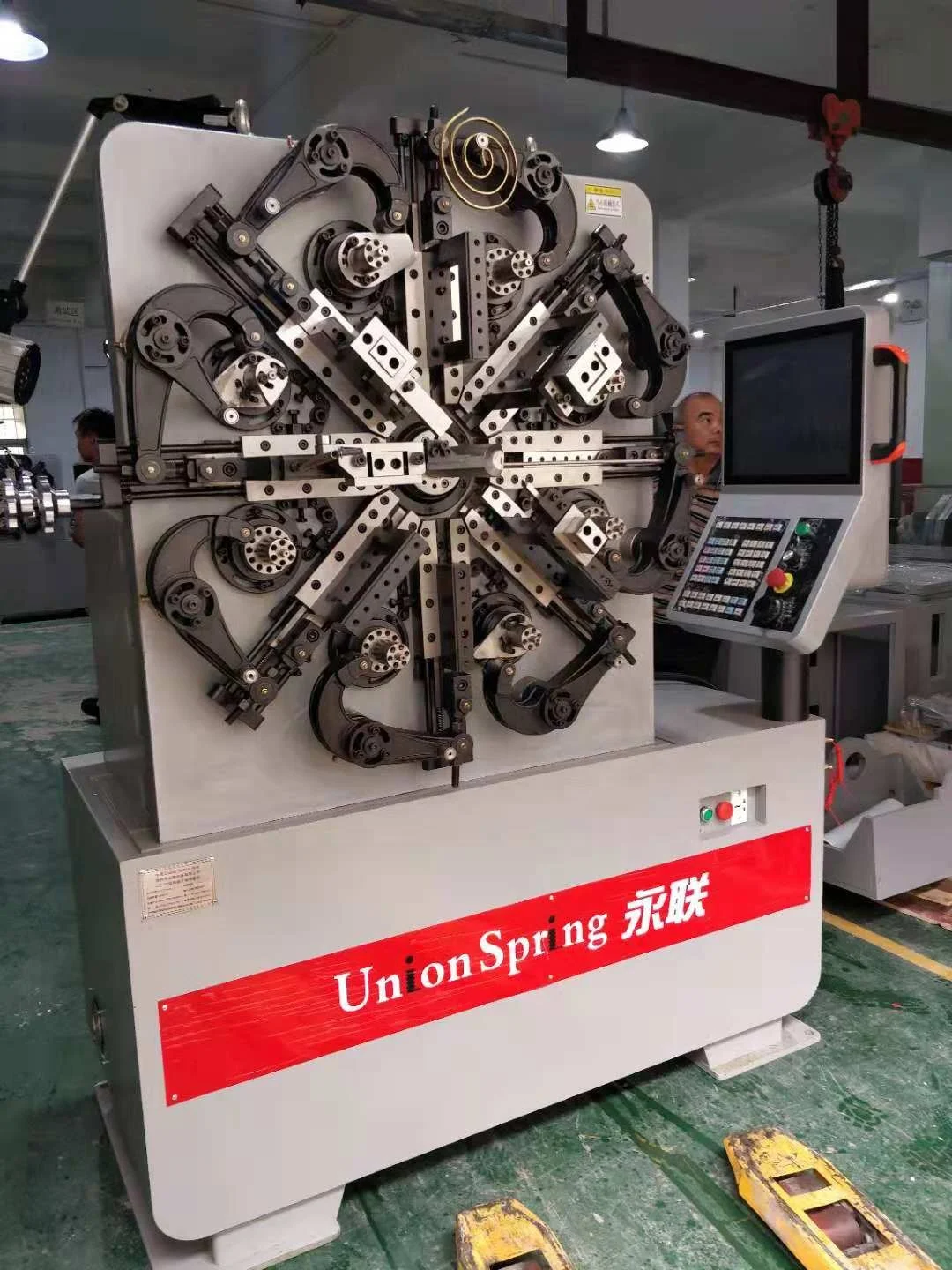 fishing hook CNC spring machine 0.8-3.5mm wire cnc machinery used to make springs
