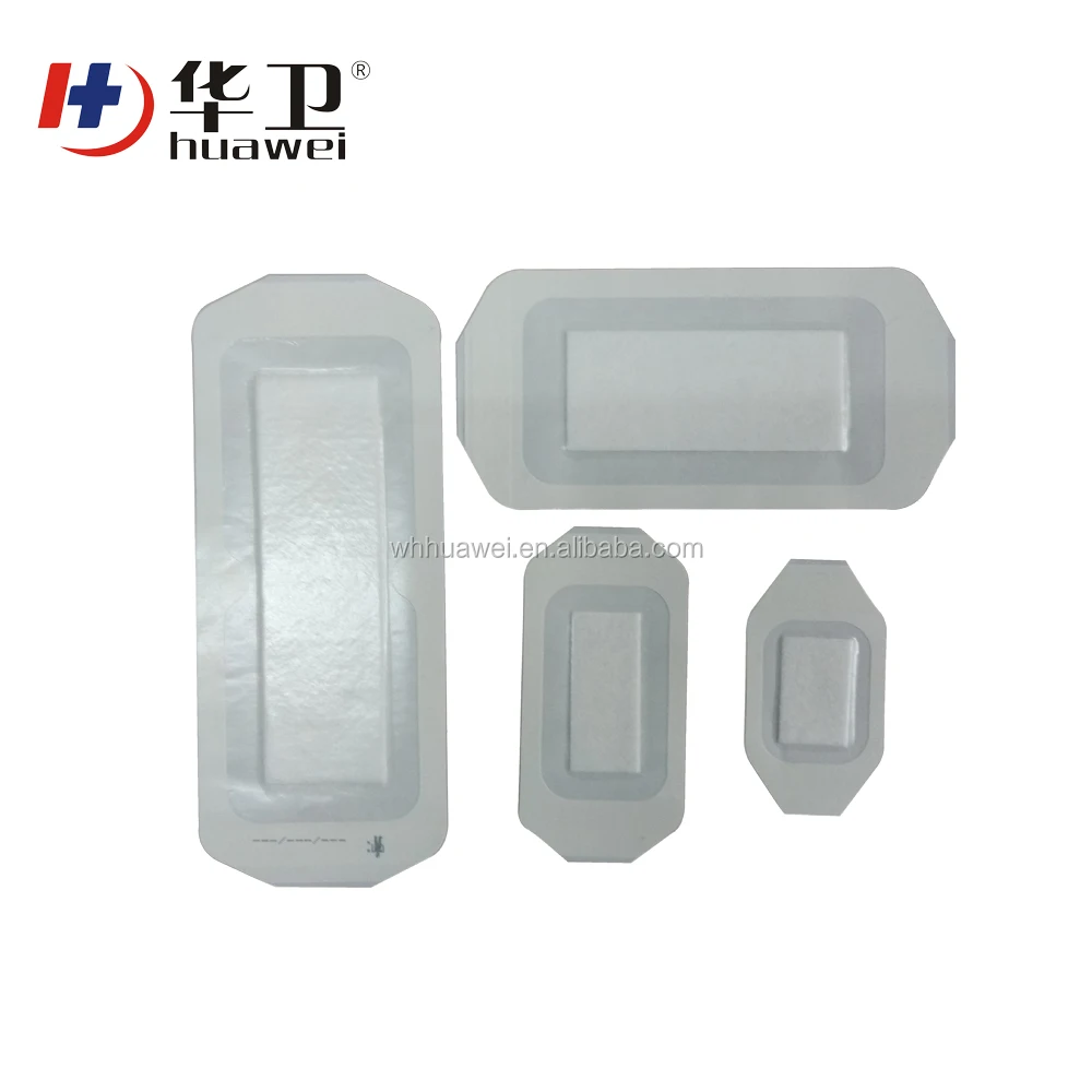 surgical medical wound care transparent island wound dressing