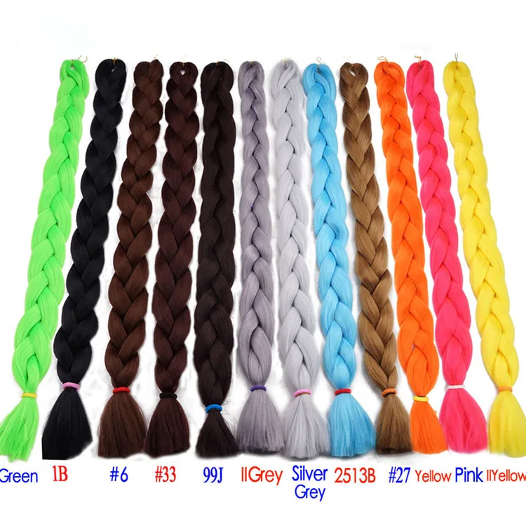 
synthetic hair factory yaki jumbo braiding hair 