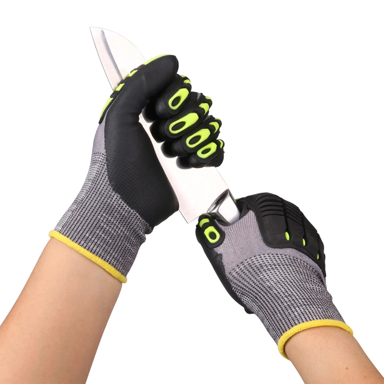 Antivibration Gloves Oil Resistant Armor Gauntlet Xingyu  Impact Resistant Cut Resistant Work Anti Vibration Gloves
