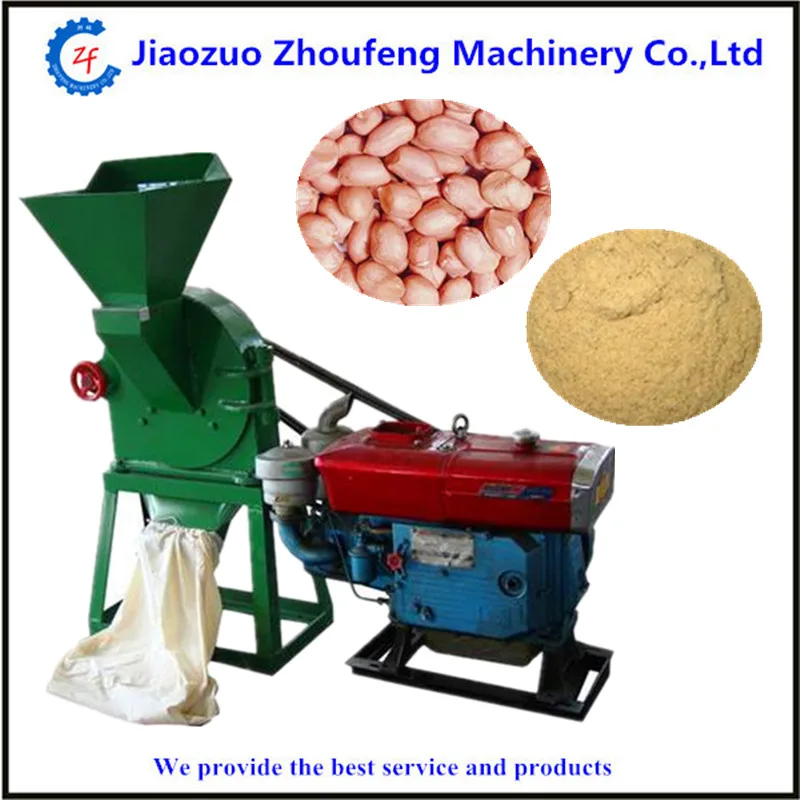 Animal feed cereal crusher grain pulverizer corn cob grinding machine