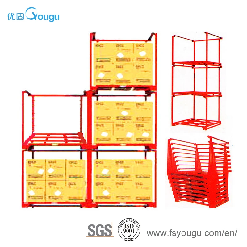 Warehouse customized best selling steel frame storage rack and cage rolling rack