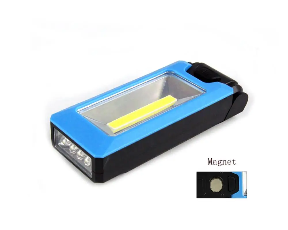 Zhejiang завод популярный стиль портативный руки свет висит крюк Магнитная база Led Кемпинг рабочие огни удара