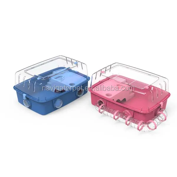 2018 New Acrylic Hamster Cage With Tunnels