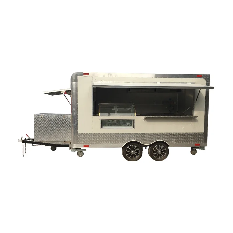 
New Arrival Outdoor Kitchen Fast Food Truck With Cooking Equipment/China Factory Mobile Food Truck For Sale Europe 