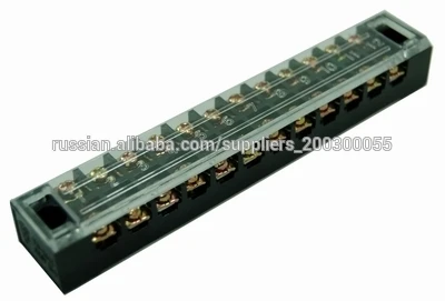 ТБ-1512 15А 12 полюс 600V Винт Исправлена клеммы