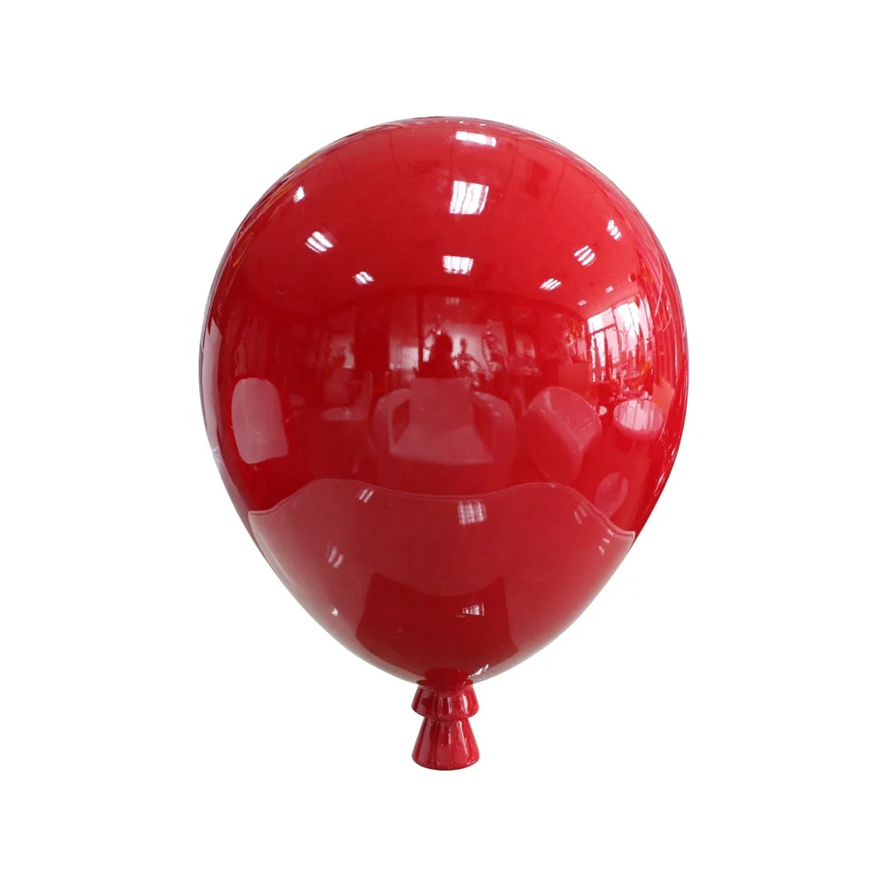 
Custom Decoration Visual Display Props Fiberglass Hot Air Balloon Decor 