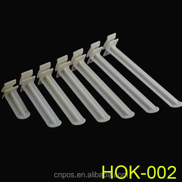 plastic butterfly hooks for supermarket displayed