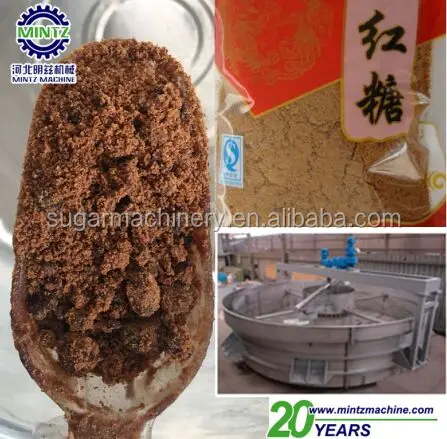 
10TCD sugarcane brown sugar powder making machine for sale 