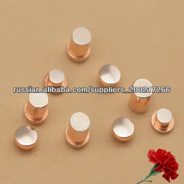 Биметаллические серебряные электрические контакты