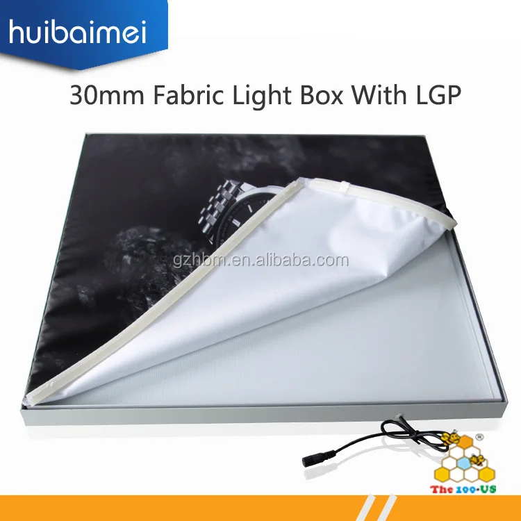 SEG 3P printing slim lightbox aluminum extrusion frame led light board