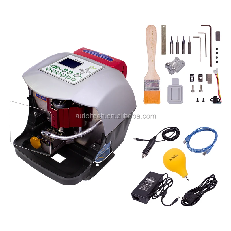 V8 / X6 automatic laser car key cutting machine locksmith key cutting