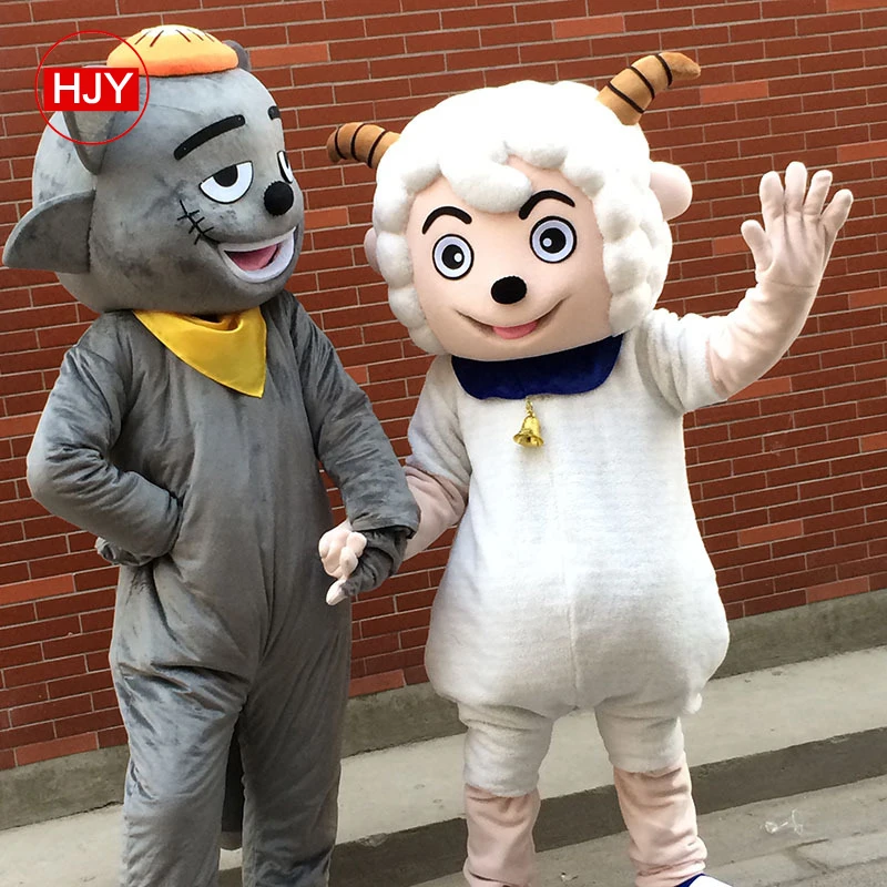 cheap custom sport muscle wolf costume for party use