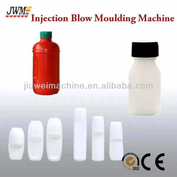 PE/PP/HDPE/LDPE plastic bottles injection blow molding machine