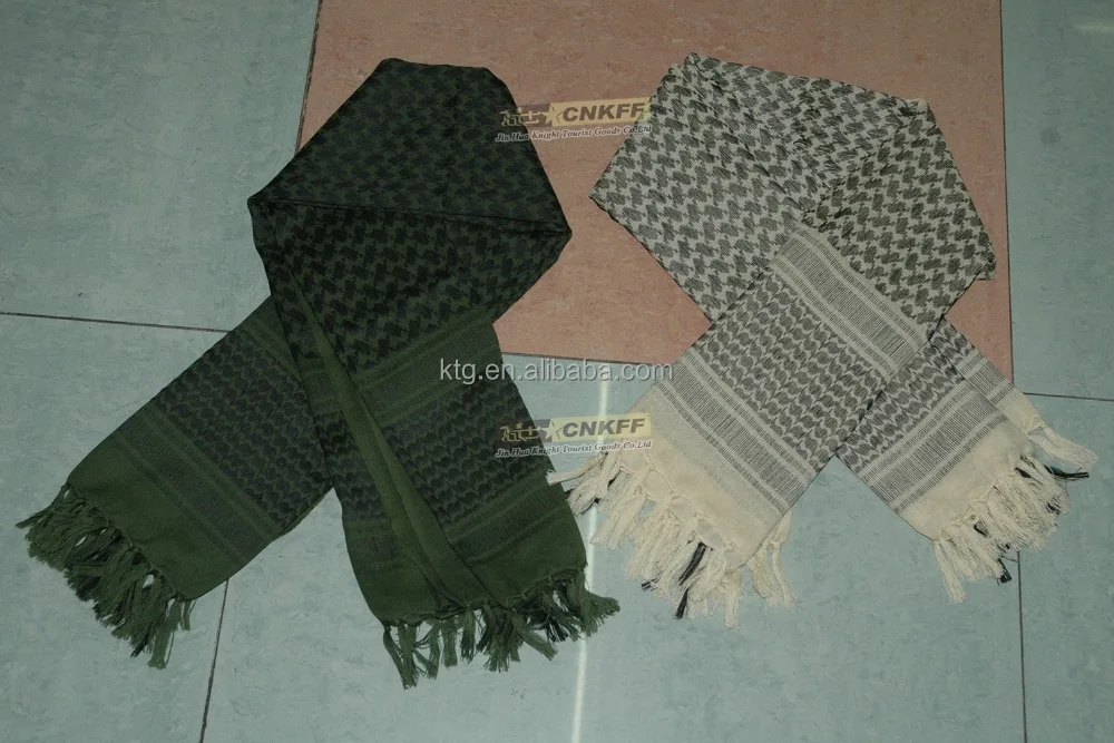 Colorful Traditional Arab Keffiyeh/Shemagh/Desert Scarf,Arafaat muslim fashion