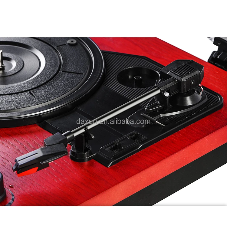 Wooden vinyl record player turntable wholesale