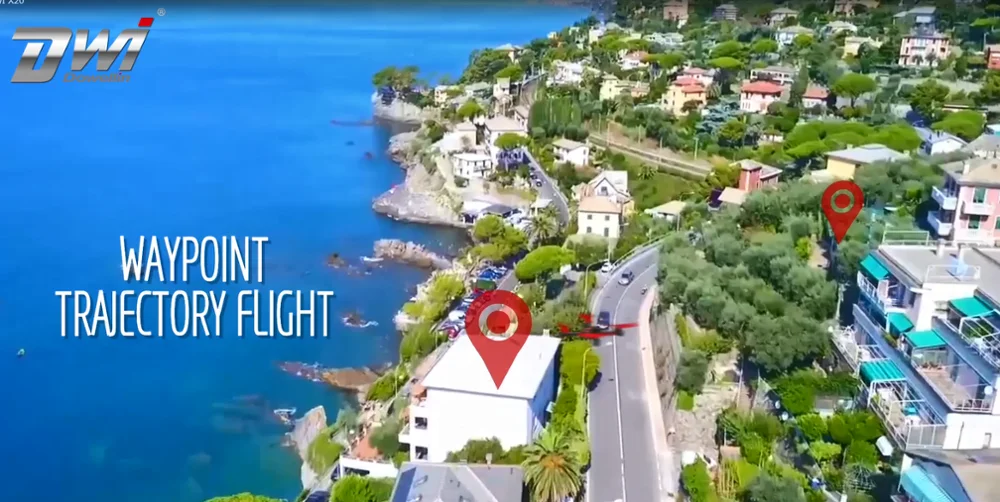 DWI Dowellin Gravity Sensor Control Wifi Drone Camera with Long Flight Time