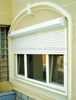 Aluminum window profile/aluminum windows with roller shutter