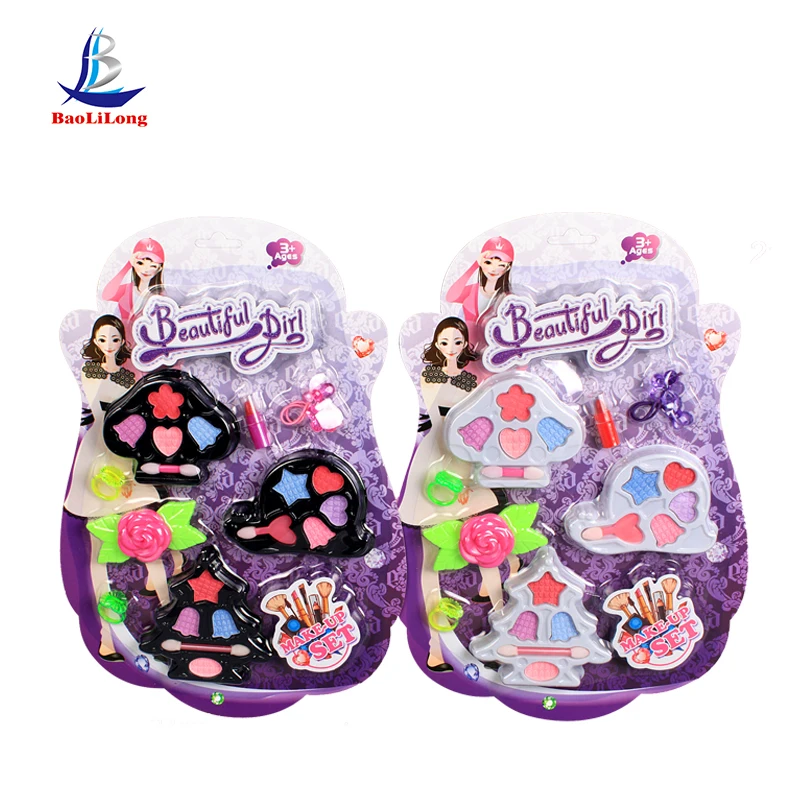 plastic toys girls make up set toys beauty set gift toys DIY paying