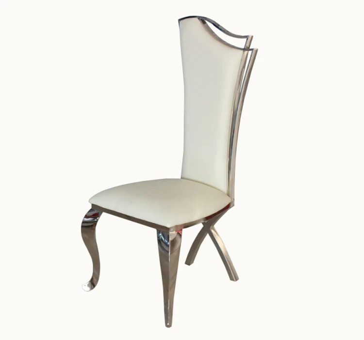 Wholesale modern stainless steel dining chair