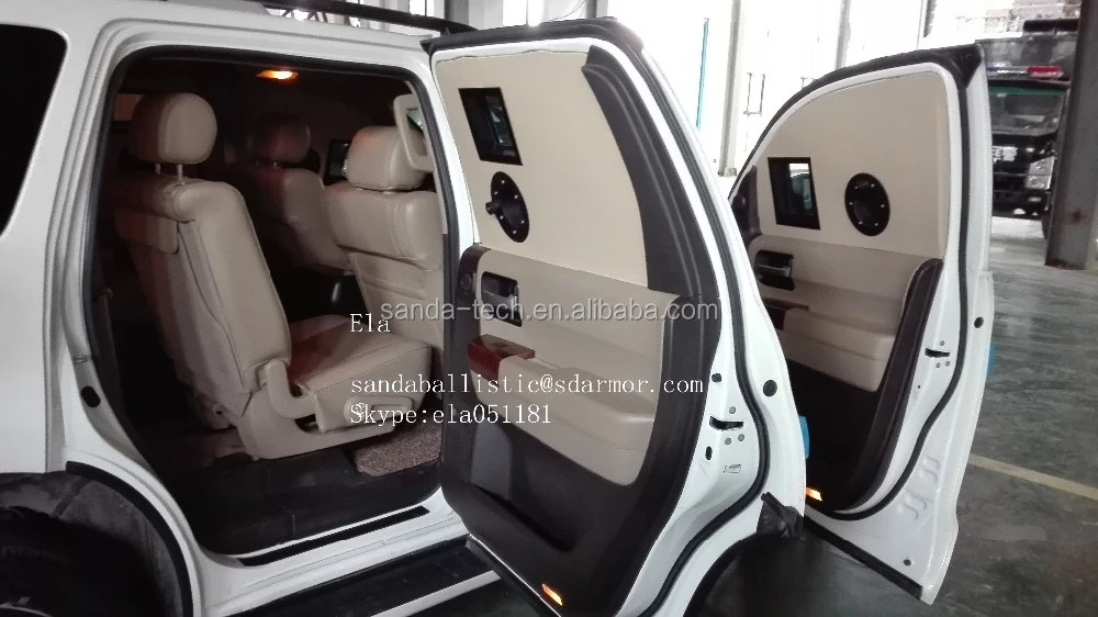 Armored Vehicle Window Glass