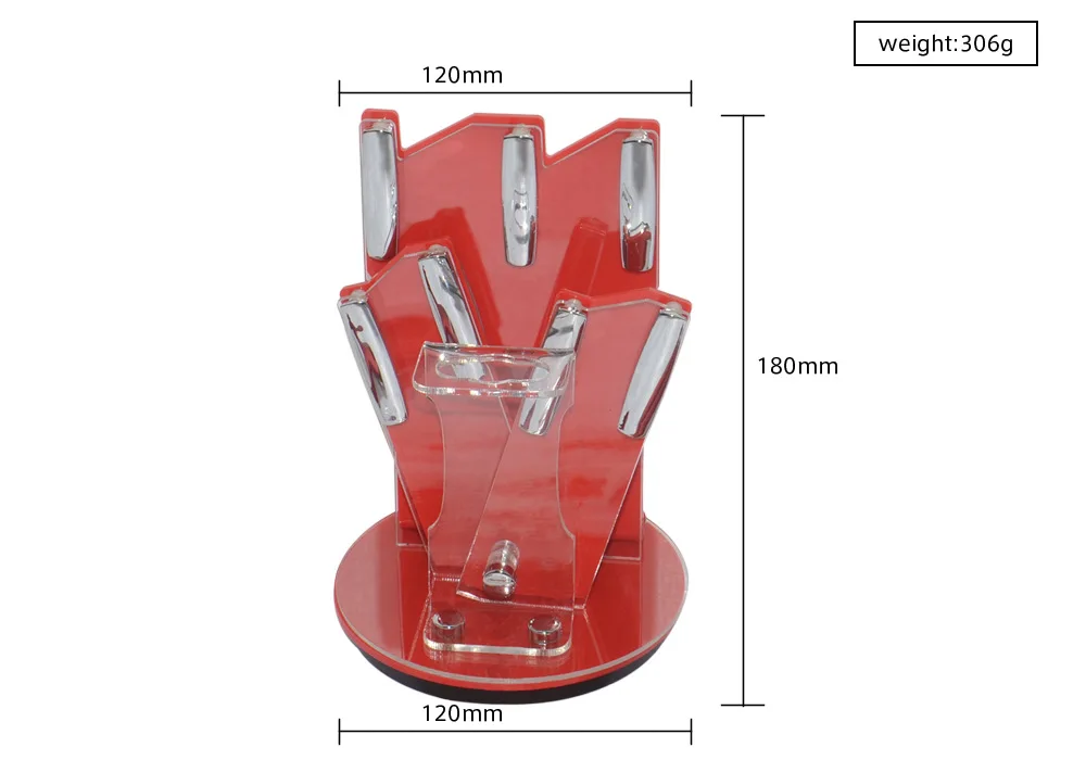 
Hot selling top quality flower ceramic kitchen knife set 