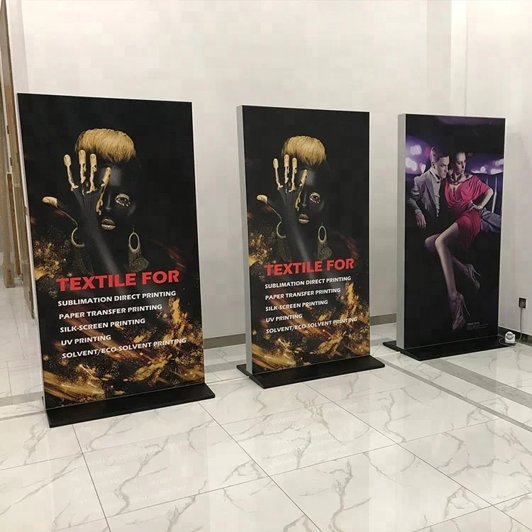 6FT Free Standing  Large Exhibition LED Light Box  for Advertising