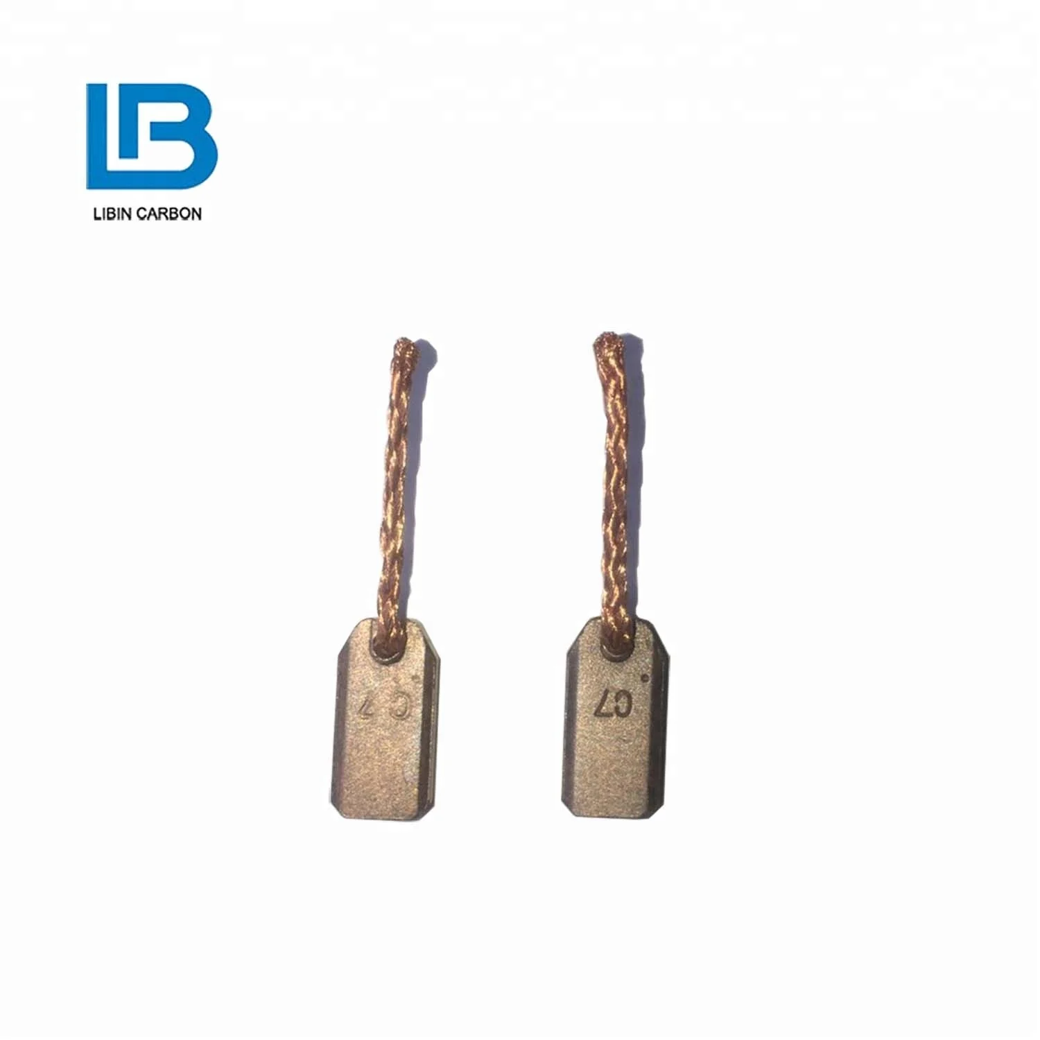 
Environmental high efficiency electric motor carbon brush for car motors automobile parts 