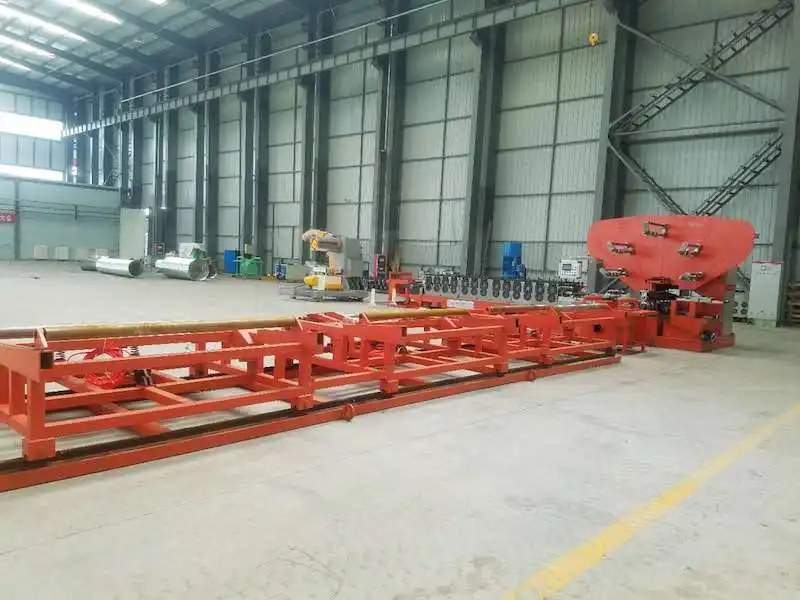 
Large diameter corrugated steel pipe forming machine for underground water pipe 
