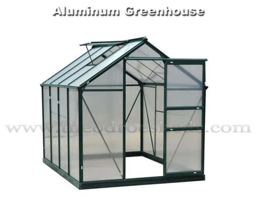 
Modern home design hobby aluminium polycarbonate garden greenhouses for sale 