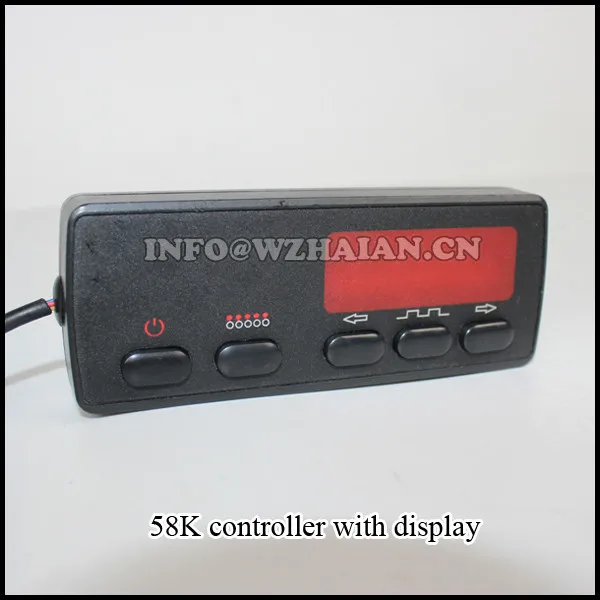 Controller Led Lightbar 5 Buttons Digital Led Display Switches Box For Roof Light Bars Lightbar Switch Box